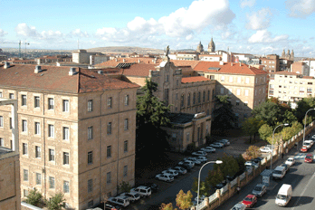 Vista edificio Biblioteca San Estanislao